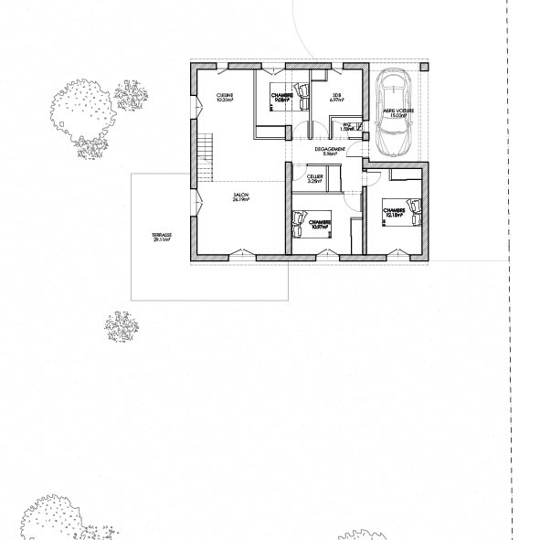 Plan maison